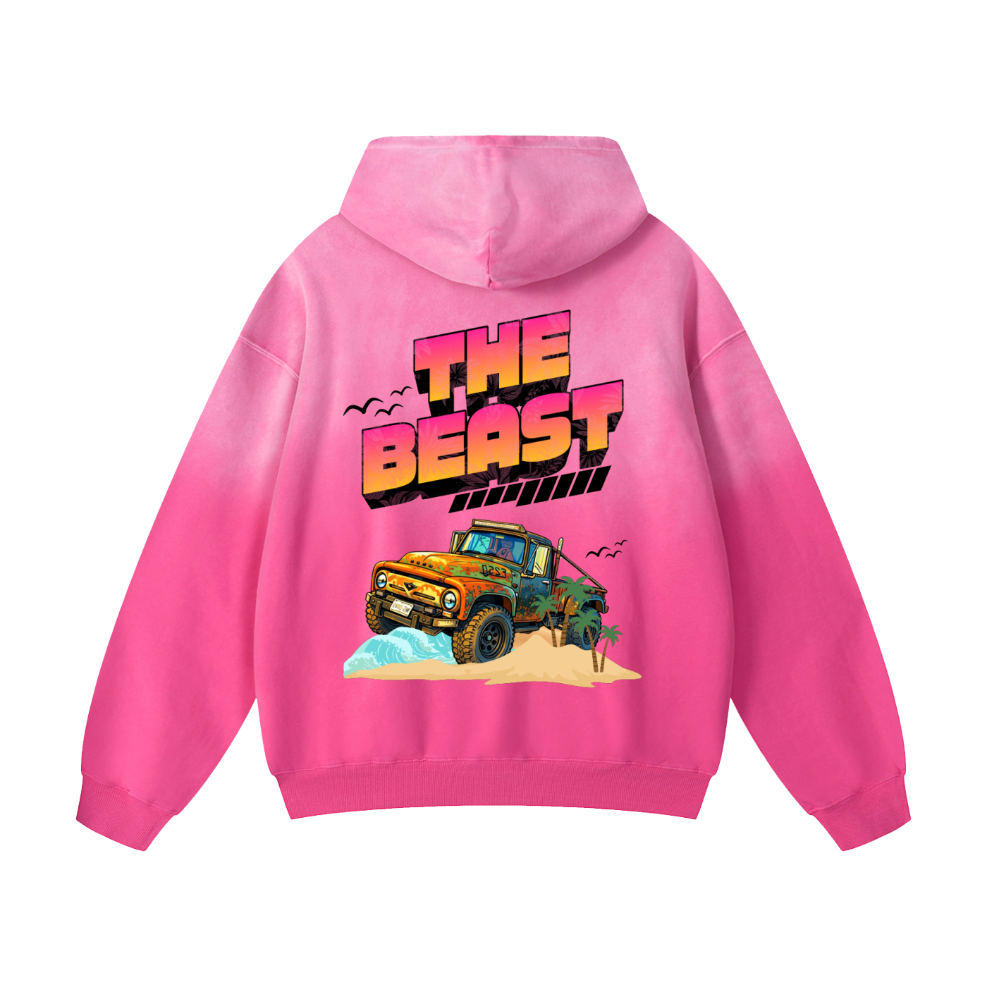 TheBeach_1956 Oversided Hoodie