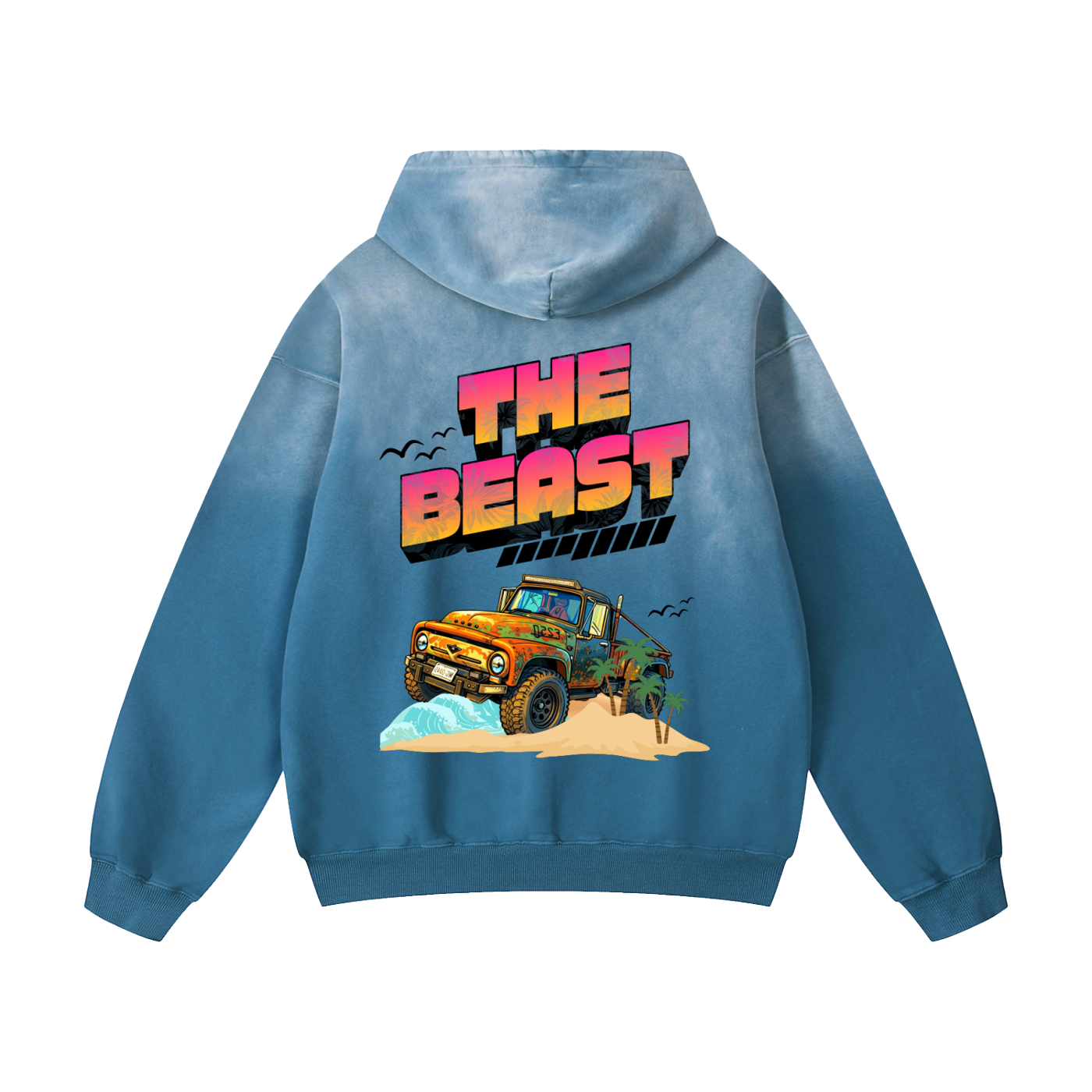 TheBeach_1956 Oversided Hoodie